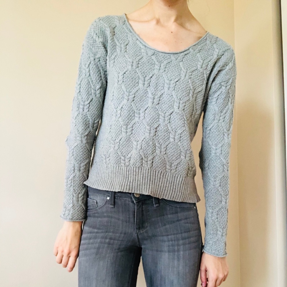 Gap business casual gray sweater